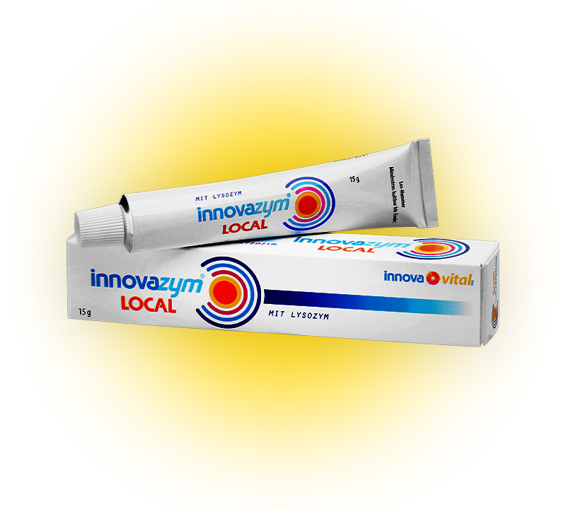 Naturalrabatt - innovazym® LOCAL Hautcreme - 15g Tube