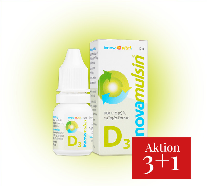innovamulsin® Vitamin D3 3+1 Aktion